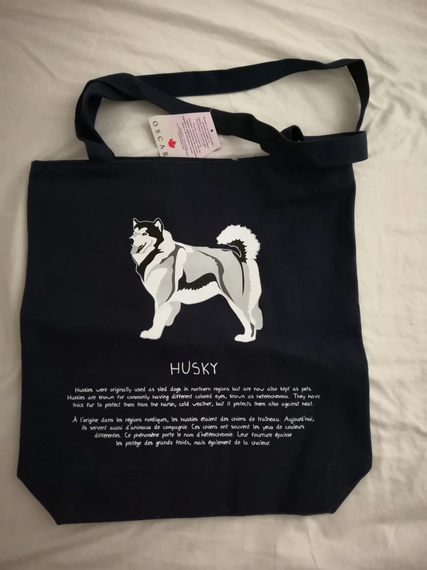 Husky Tote Bag
