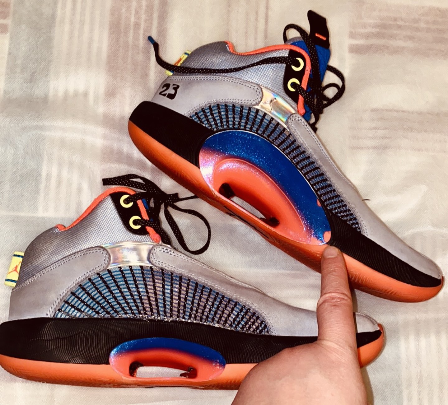 Authentic Air Jordan XXX SP-TP washed and clean image indicator(8)