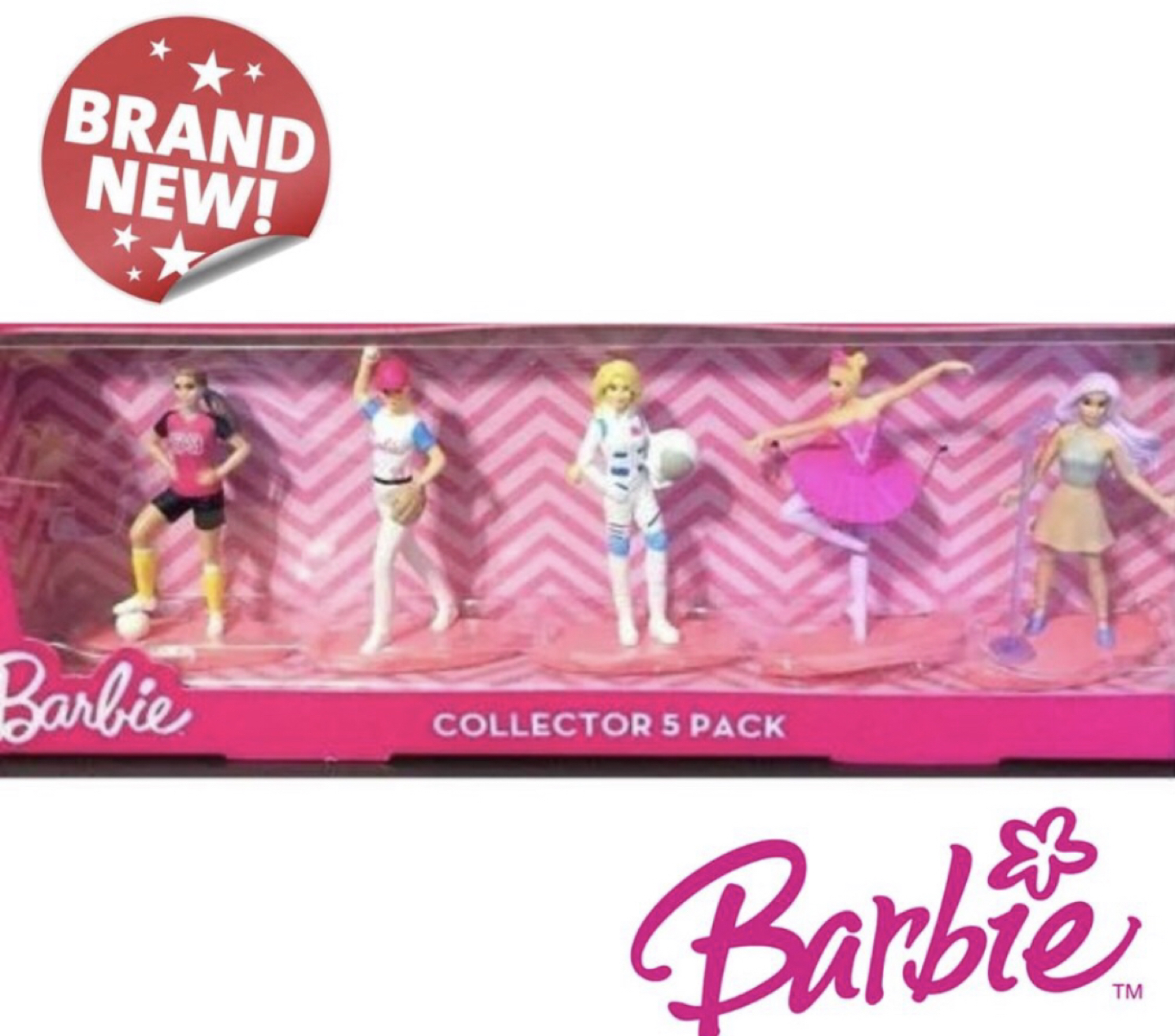 ⭐️ ⭐️  Barbie 5 Pack Mini Figure Collection - NEW IN BOX ⭐️ ⭐️