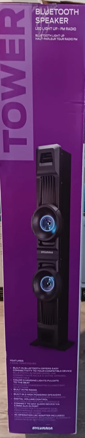 New Sylvania Bluetooth Speaker : 🏀 thumbnail