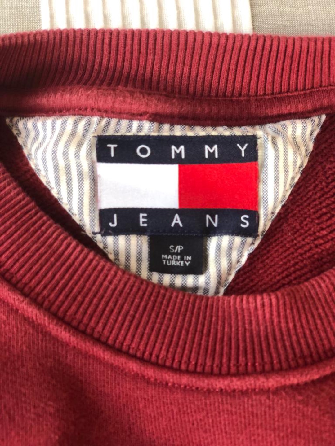 Vintage Tommy Jeans sweatshirt, size small, authentic, unisex - photo 5