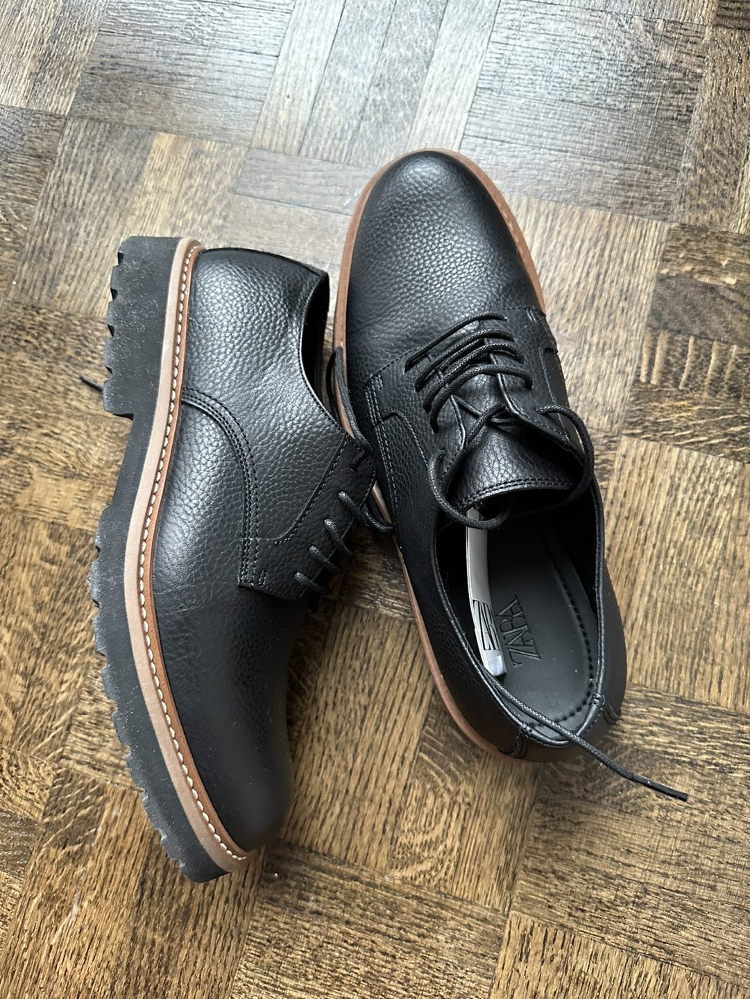 New Men Shoes - Zara designer formal shoes for men, size US 9. - photo 2
