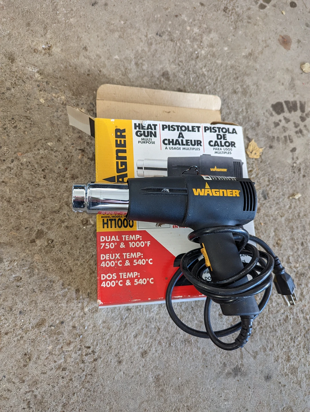 Wagner heat gun BARELY USED thumbnail