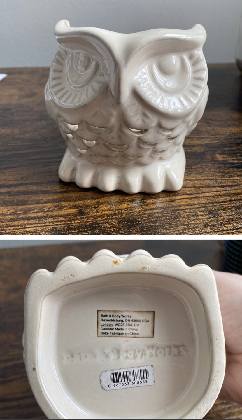 Bath & Body Works Owl
