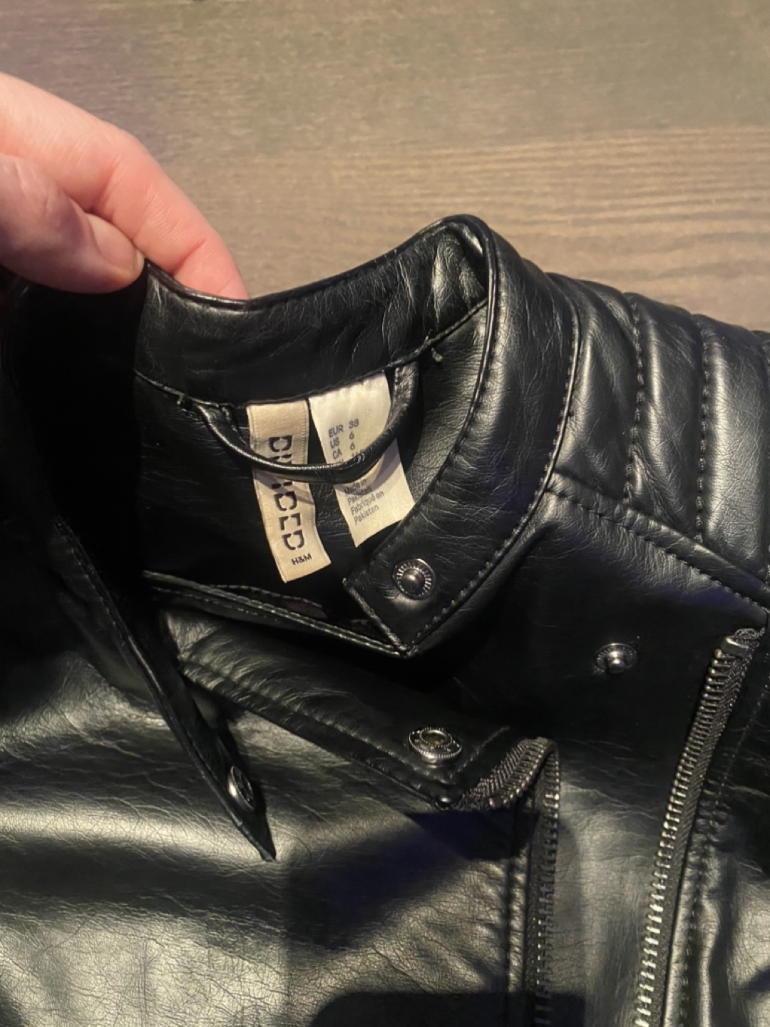 H&M PU leather jacket - photo 4