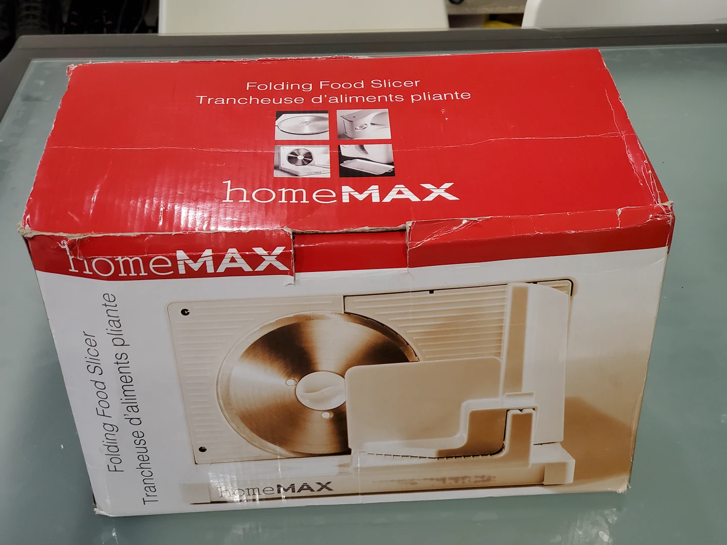 HomeMax Electric Folding Food Slicer