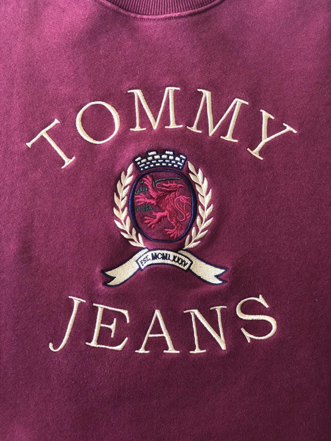 Vintage Tommy Jeans sweatshirt, size small, authentic, unisex - photo 2