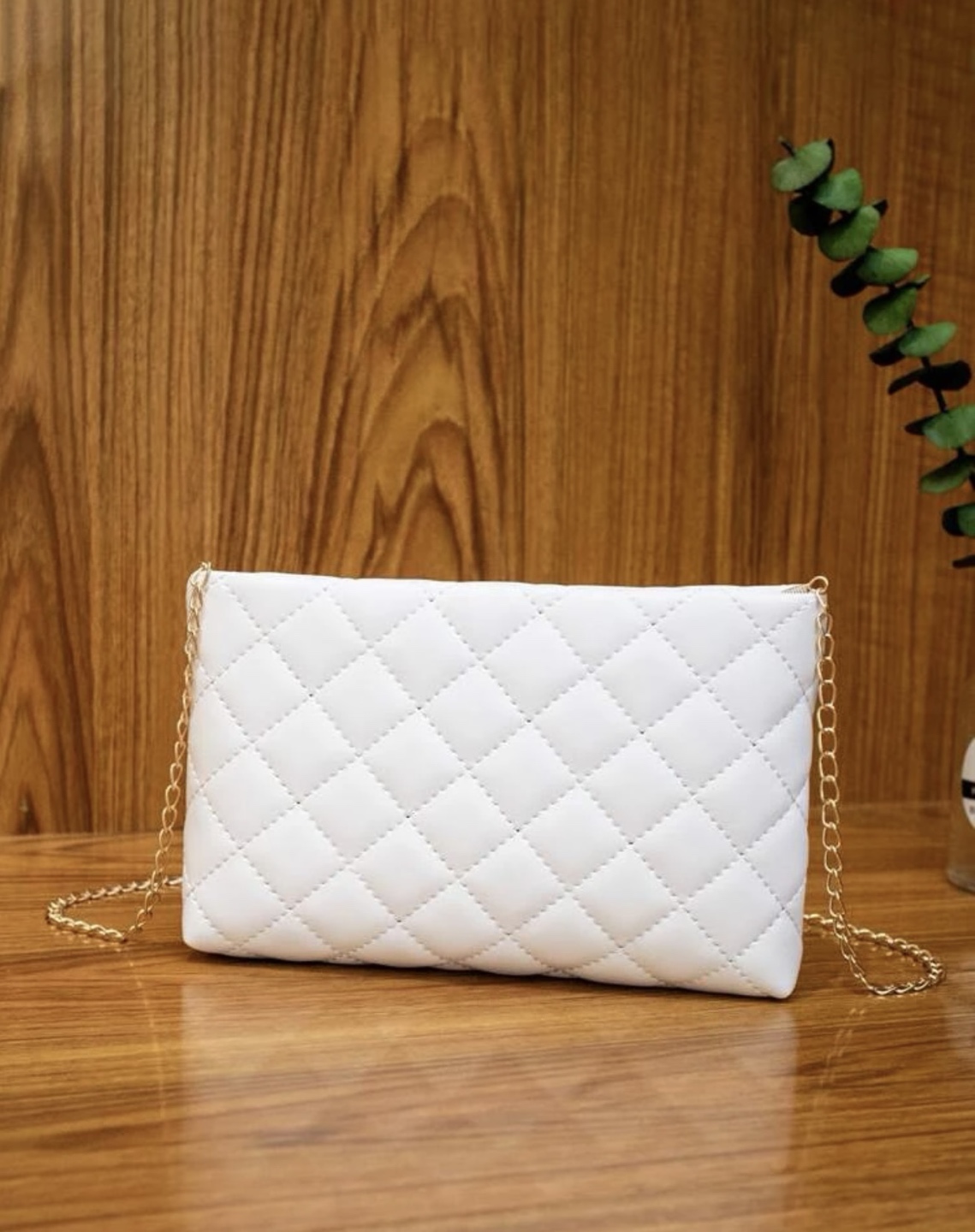 Quilted Embossed chain crossbody bag image indicator(2)