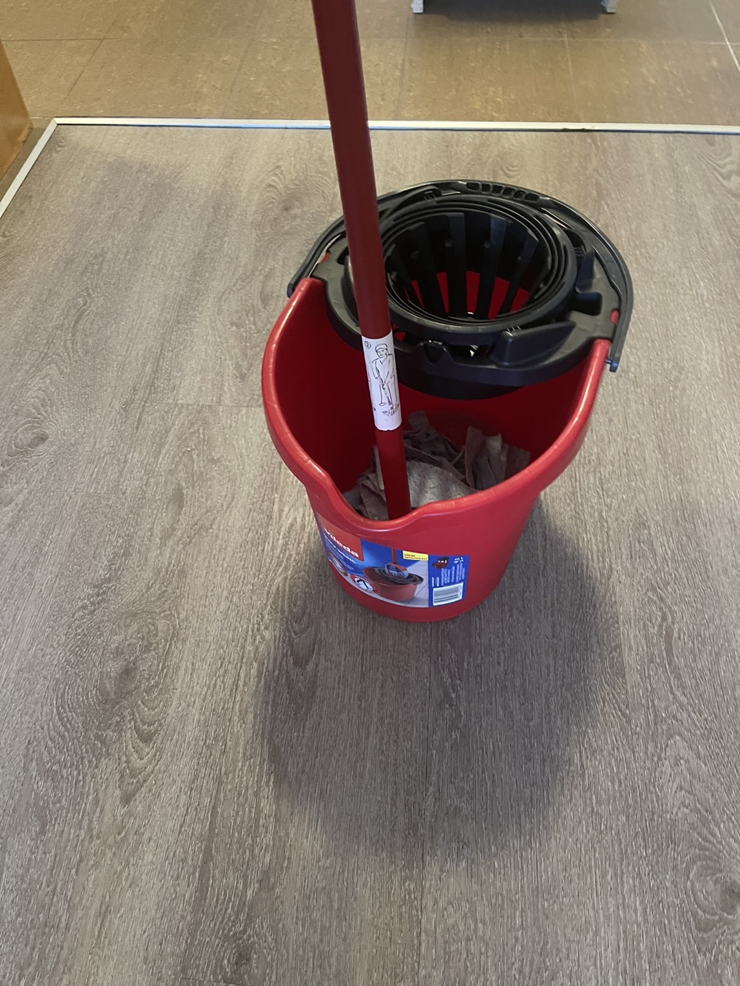 Vileda with mop