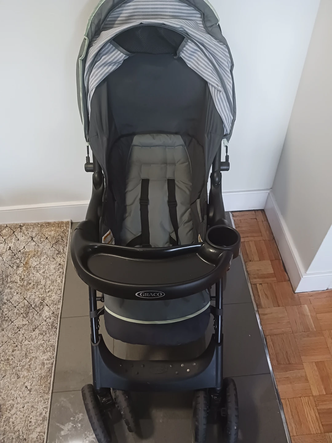 Graco Stroller + car seat + stroller cover - photo 4