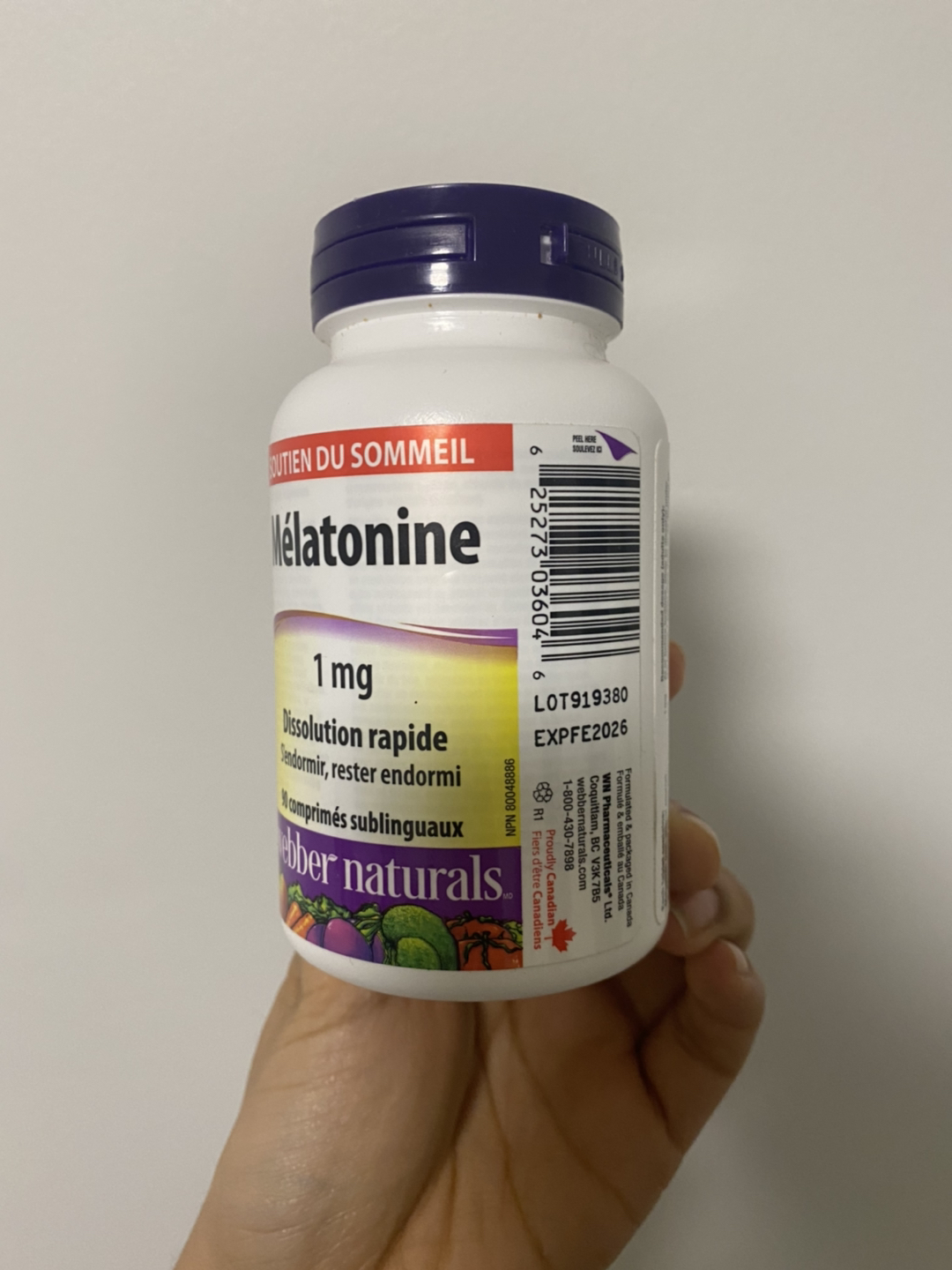 1 mg Melatonin thumbnail