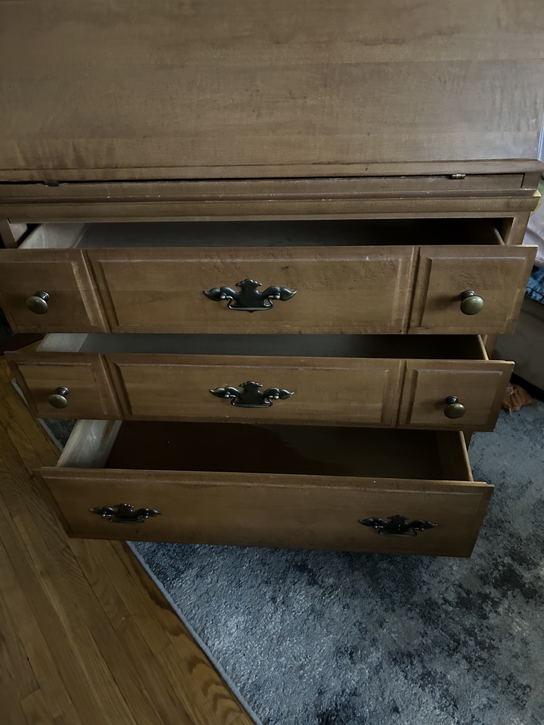 McCowan/Lawrence area- Vintage Secretary/Captain’s Desk - photo 3