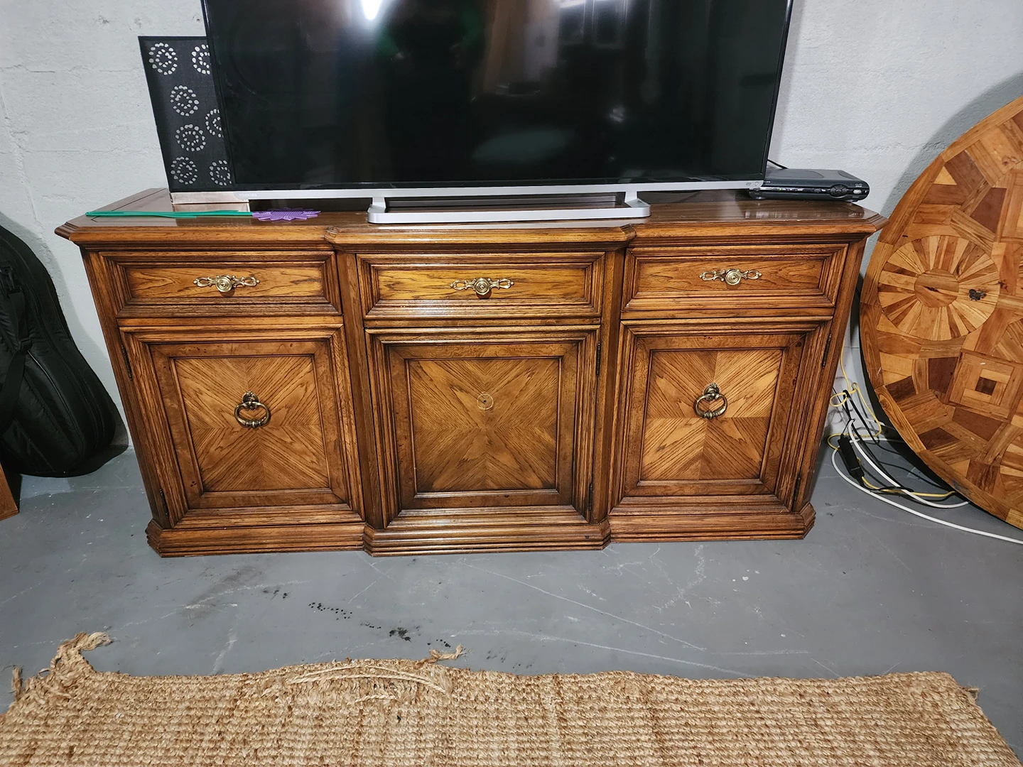 free dining hutch with glass show case