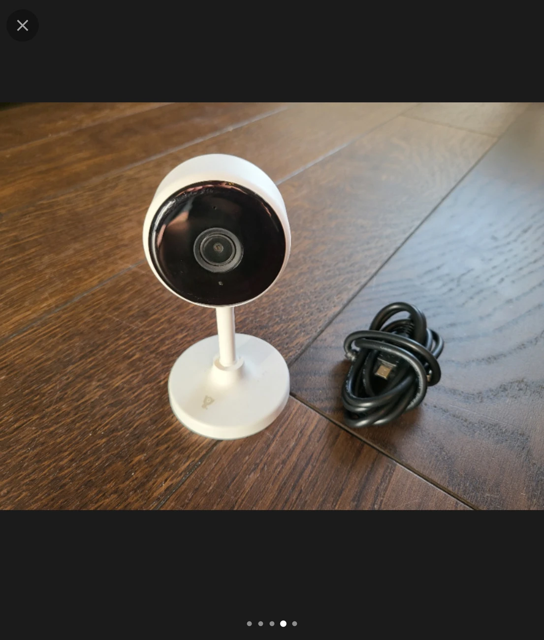 Indoor Security Camera Wireless Works with Alexa - photo 3