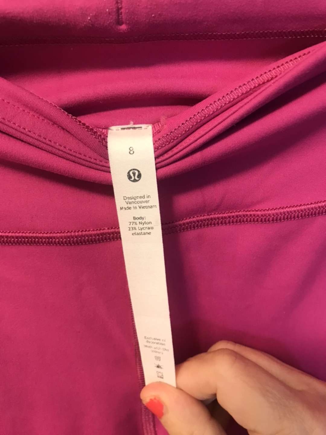 Lululemon Beautiful Align size 8 leggings
