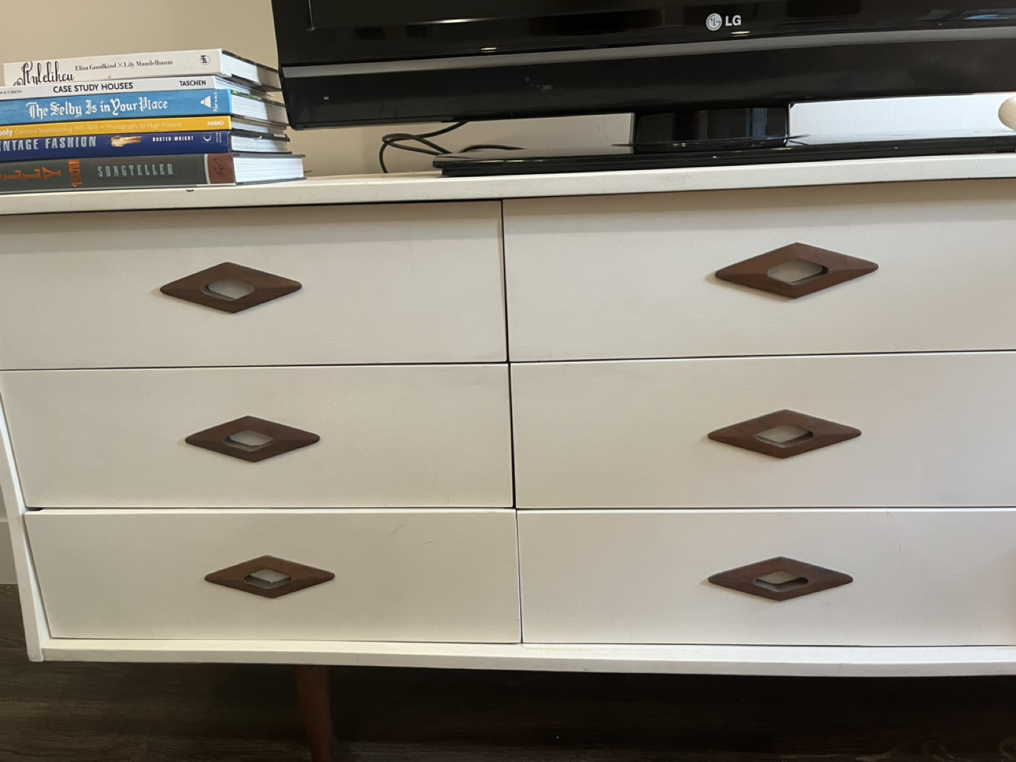 Vintage MCM solid teak credenza - photo 5