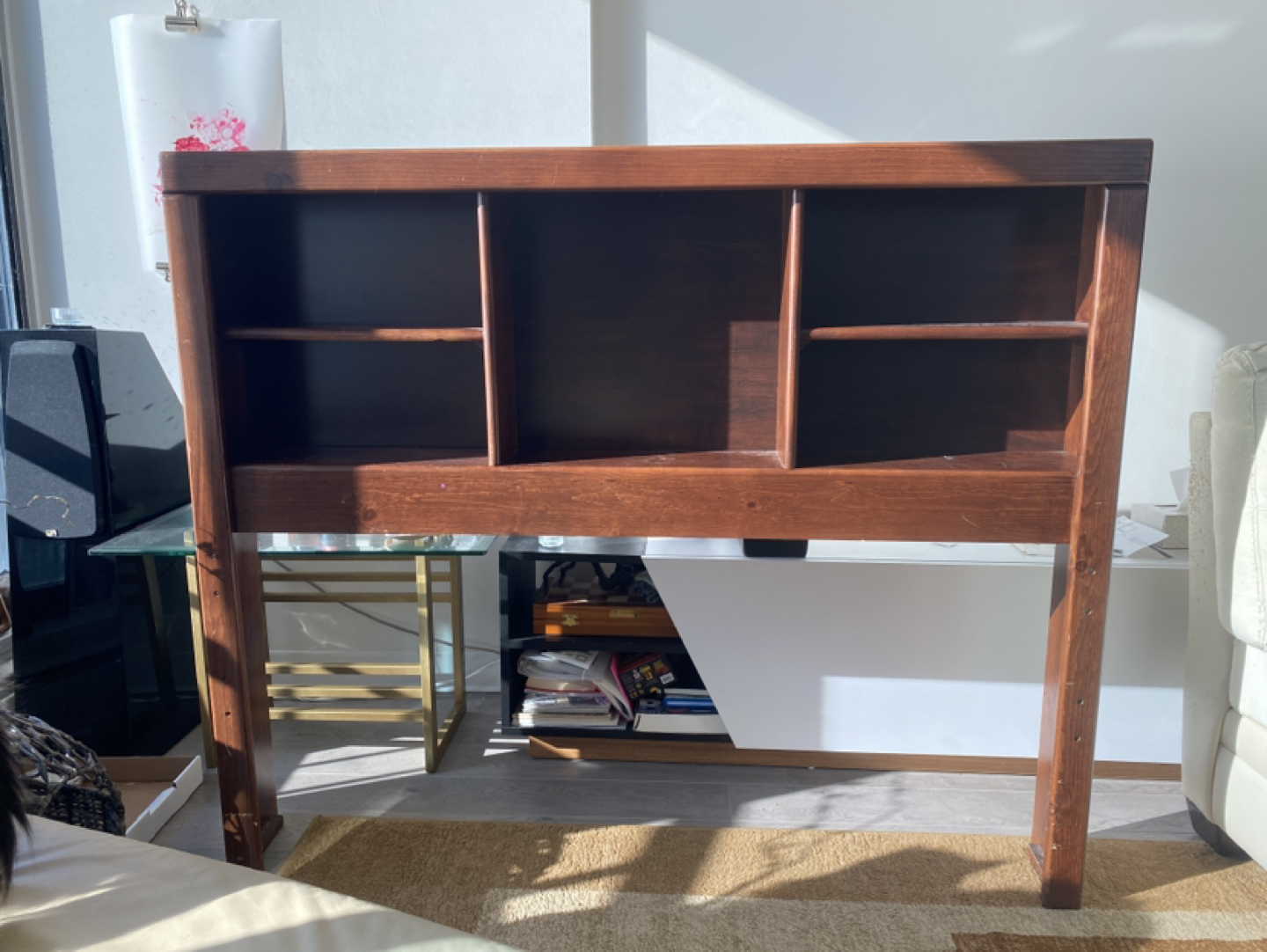 Wood headboard (double) thumbnail