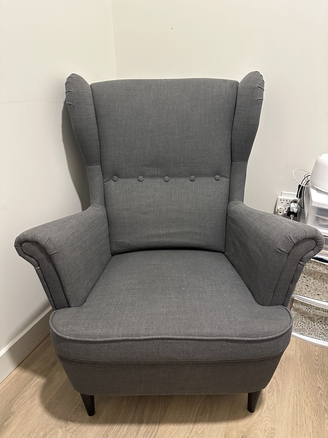 Gray arm chair - photo 2
