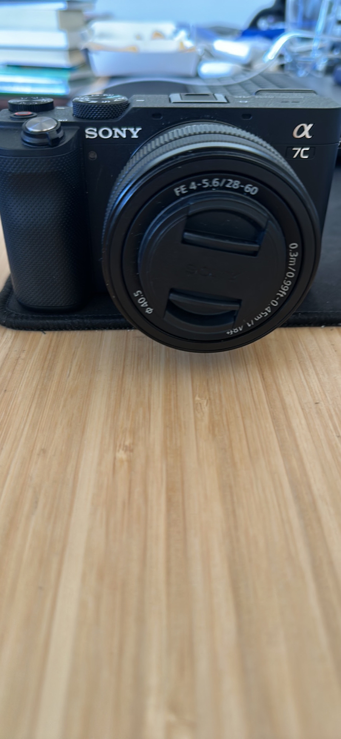 Sony A7C Camera with 28-60mm lens and 50mm prime lens - photo 2