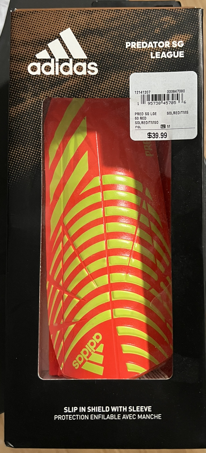 Adidas Shin Pads (Brand New). Size-M