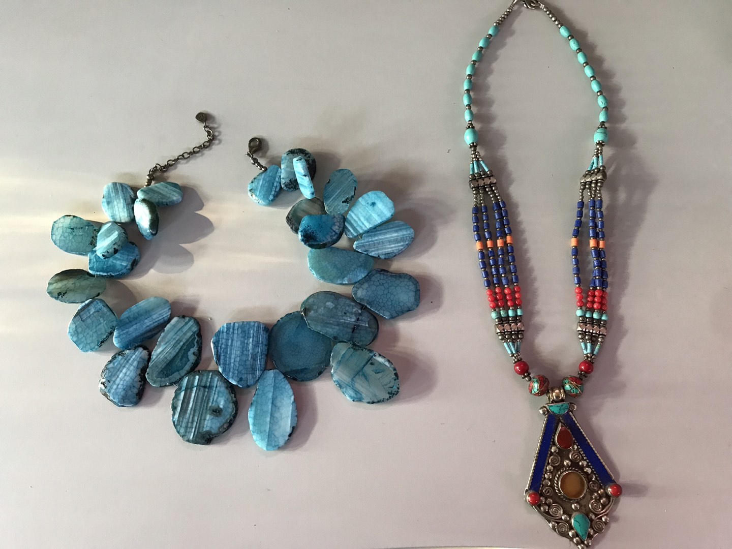 Gemstone necklaces