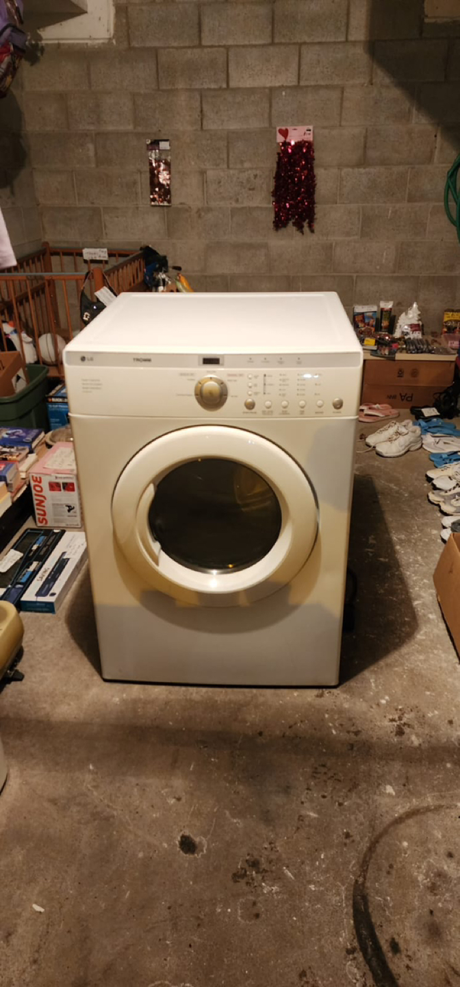 LG dryer - photo 4