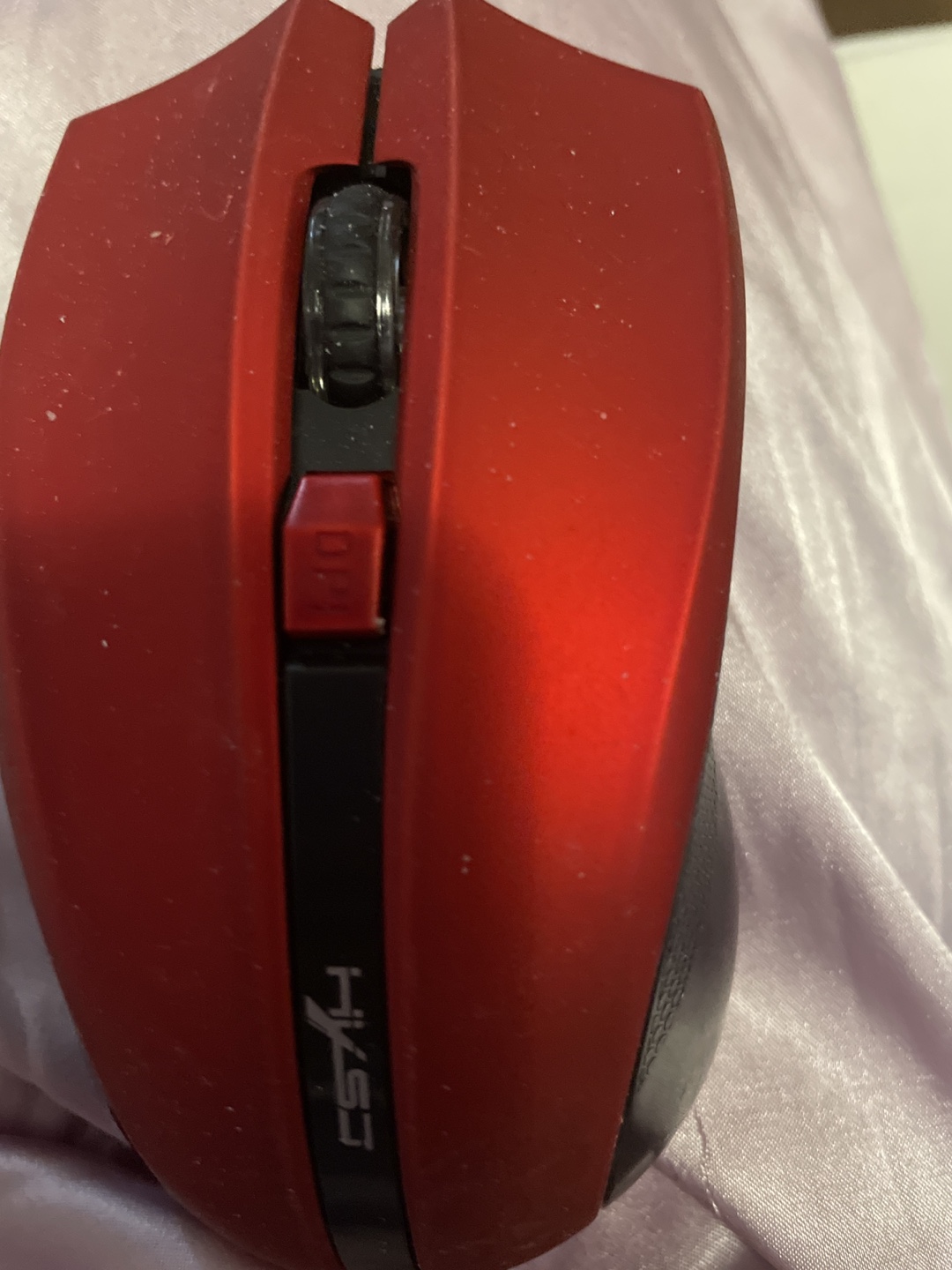 Wireless red Mouse   🥕 image indicator(2)