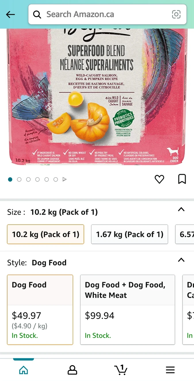 Beyond Superfood Natural Dry Dog Food, Salmon, Egg, Pumpkin - photo 3