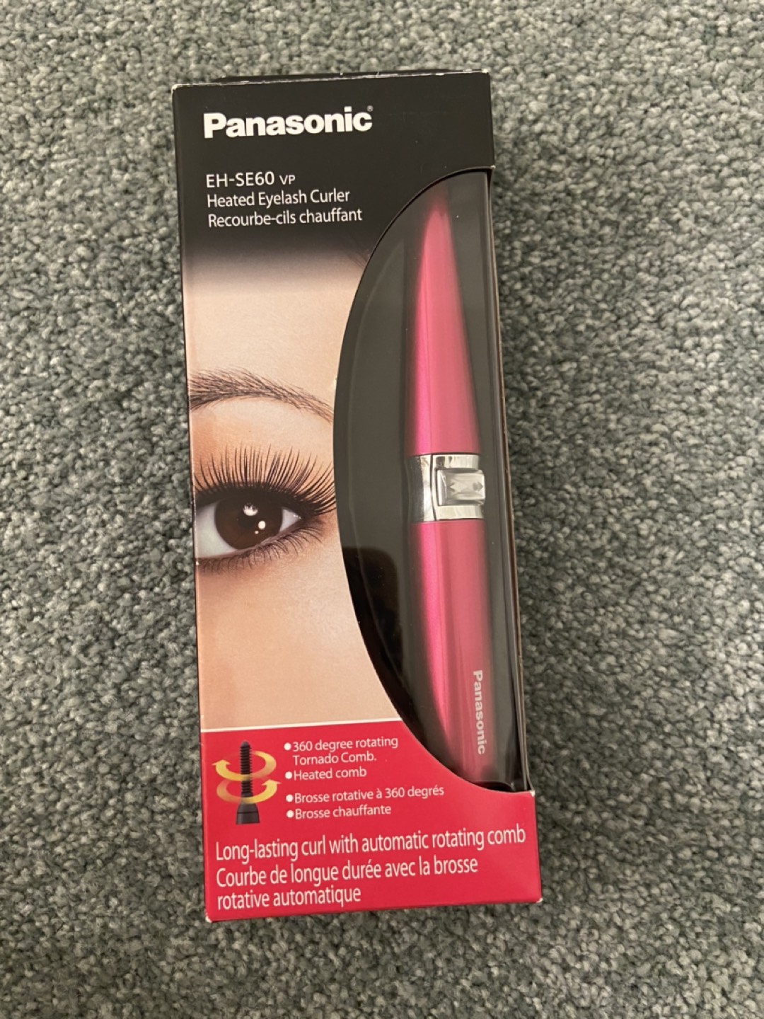 BNIB Panasonic EH-SE60 VP Heated Eyelash Curler thumbnail