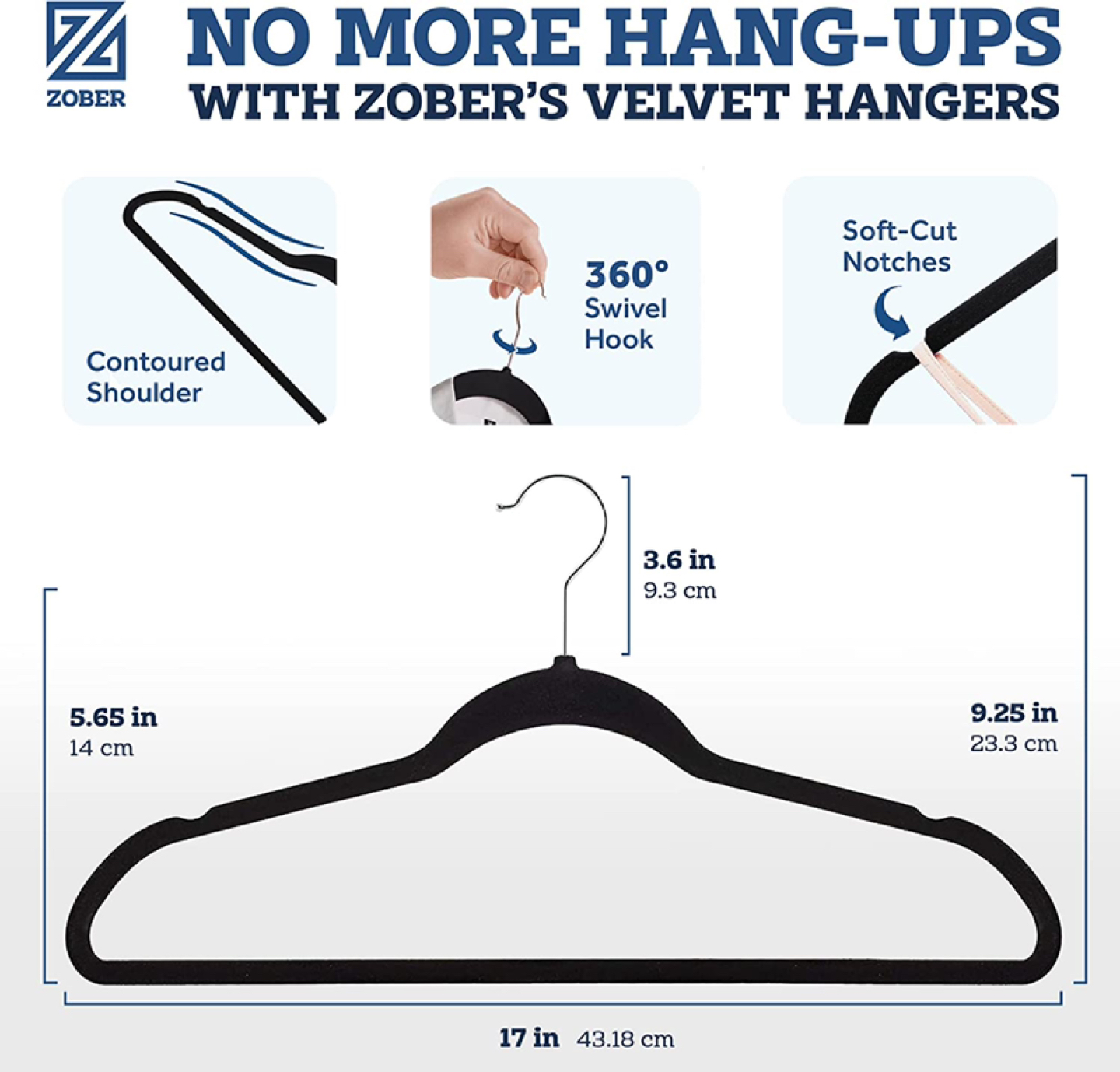 Velvet Non-Slip Hangers - photo 5
