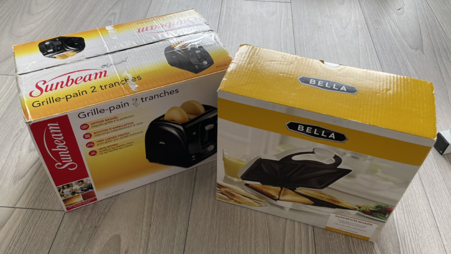 Small appliances (toaster, sandwich maker) - photo 2