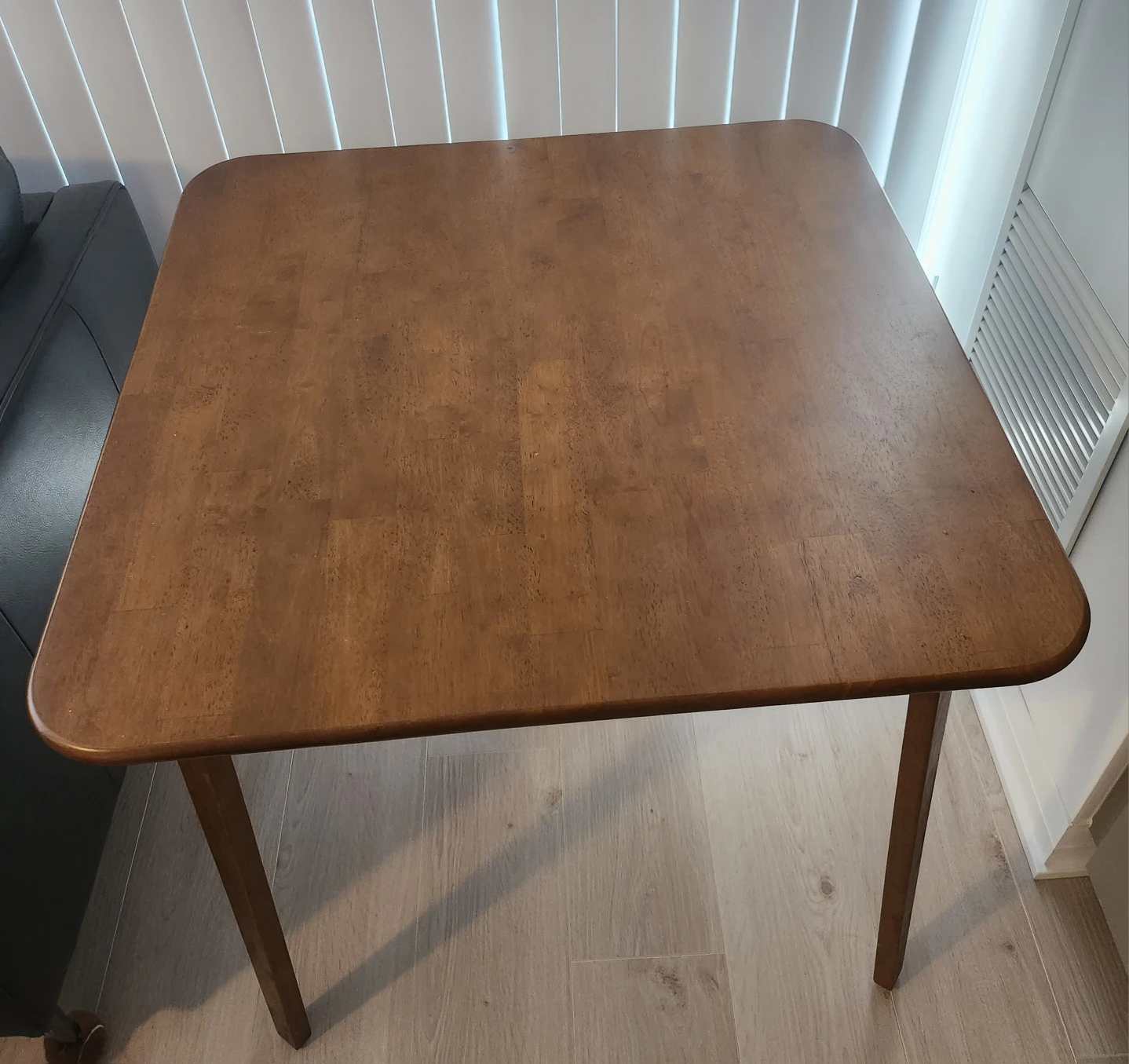 Stakmore Straight Edge Folding Card Table Finish, Fruitwood