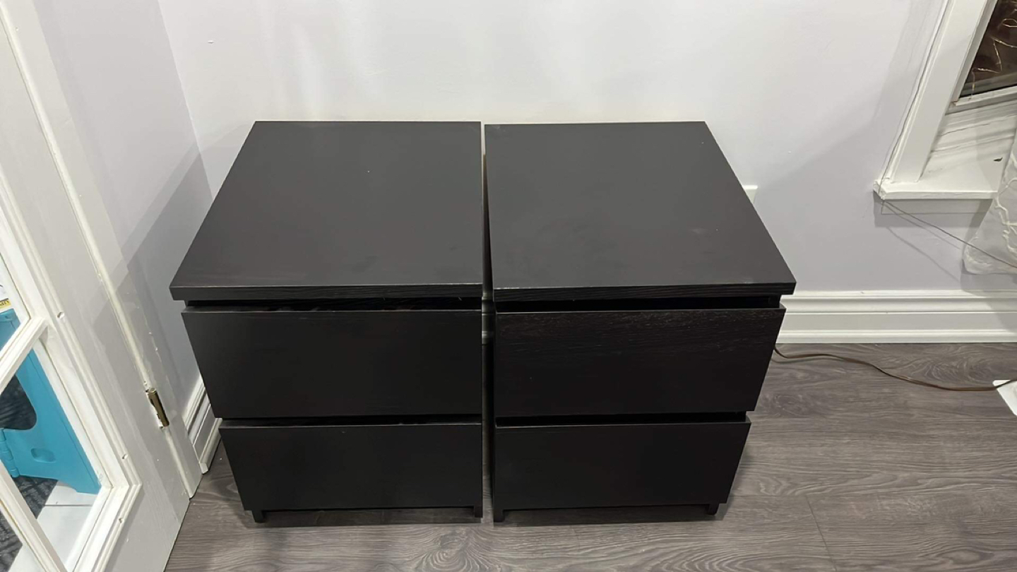 Ikea malm night stands - photo 3