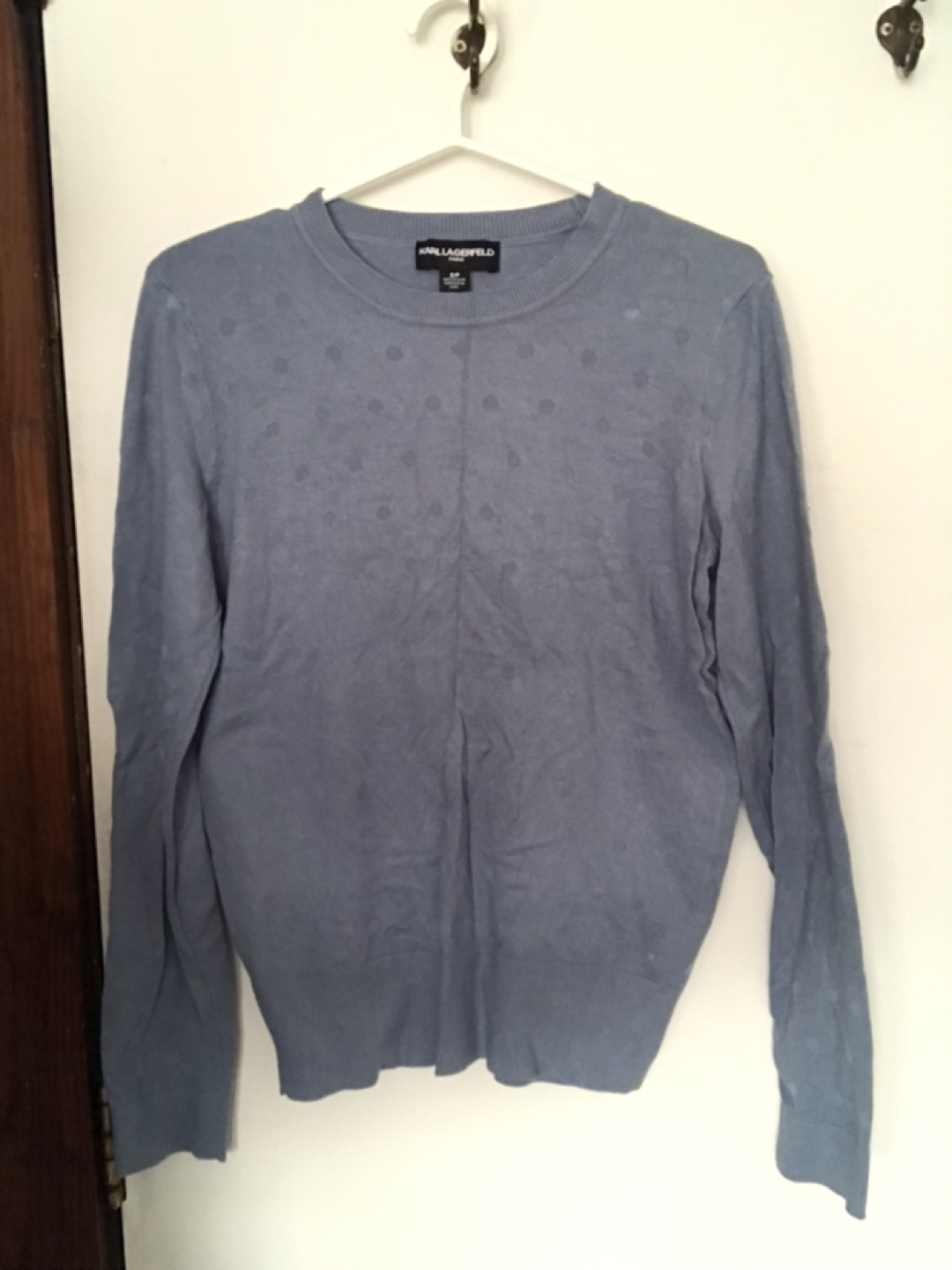 Brand new light blue Karl lagerfield sweater - photo 2