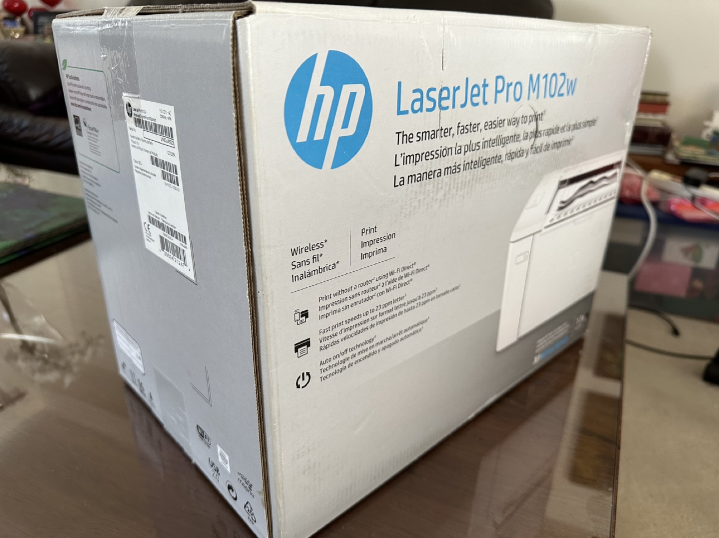 HP LaserJet Pro M102w Wireless Monochrome Laser Printer image indicator(2)