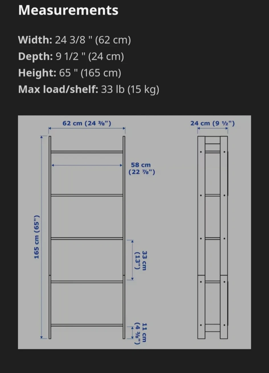 Ikea LAIVA bookshelf - photo 2