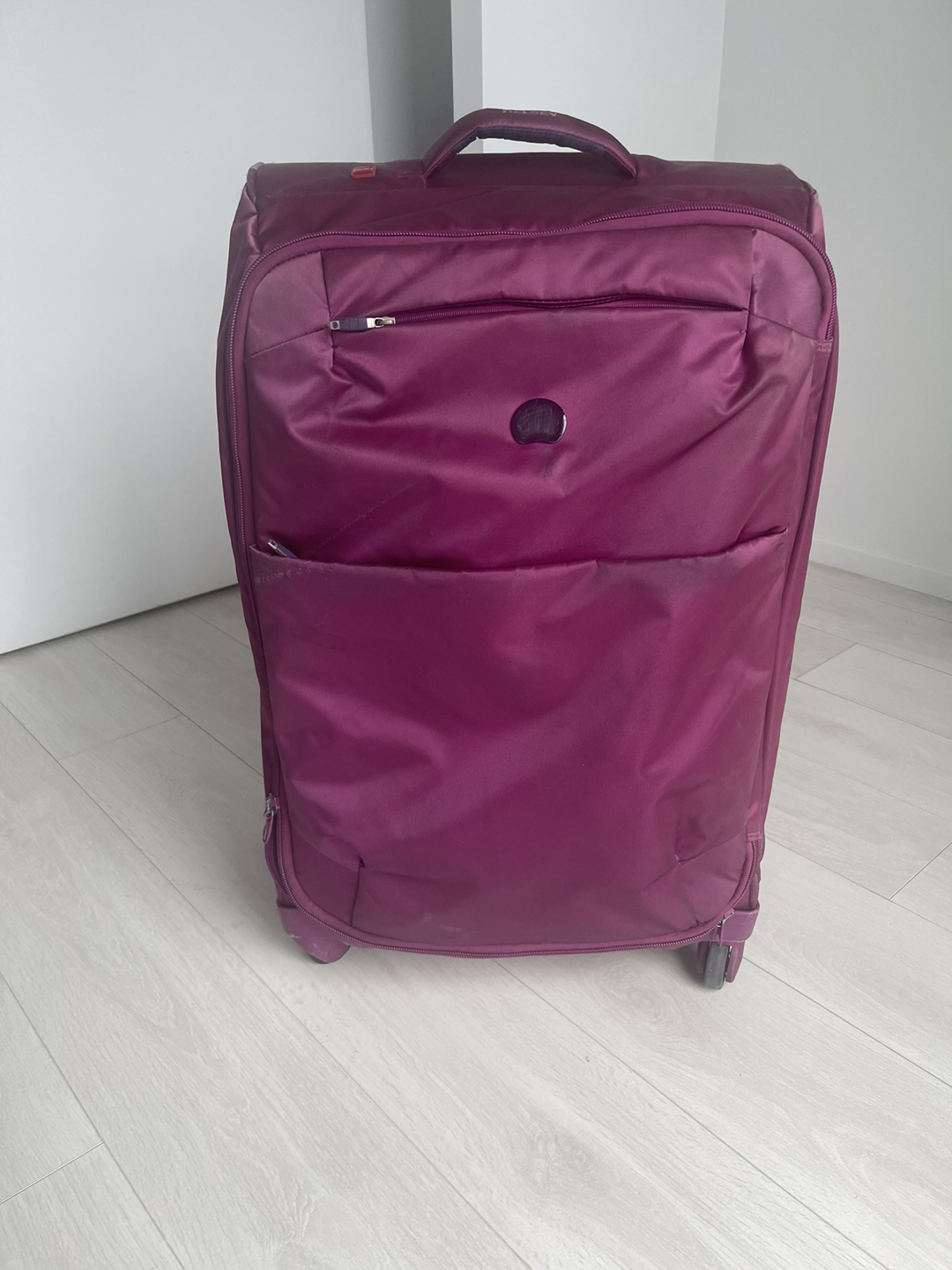 Delsey Purple Suitcase thumbnail