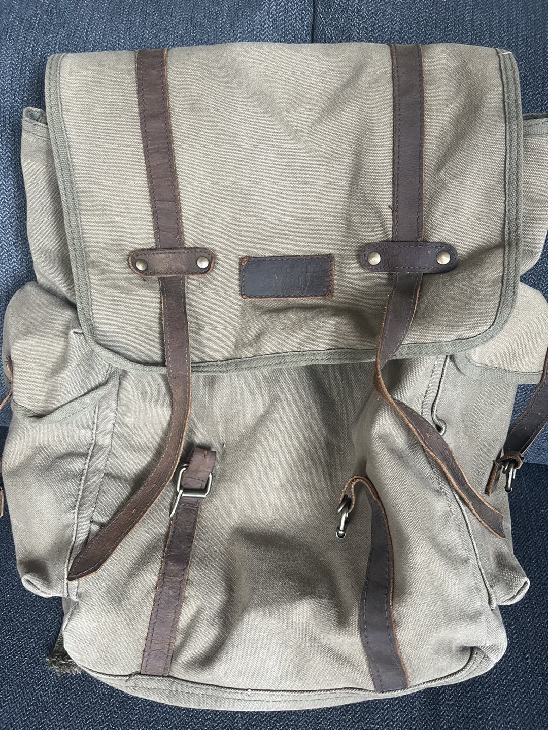 World Famous Canvas backpack