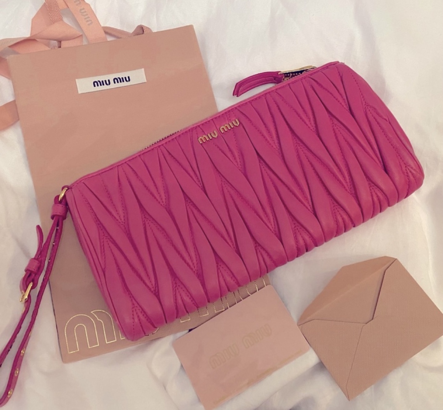Miu Miu Wristlet Clutch thumbnail
