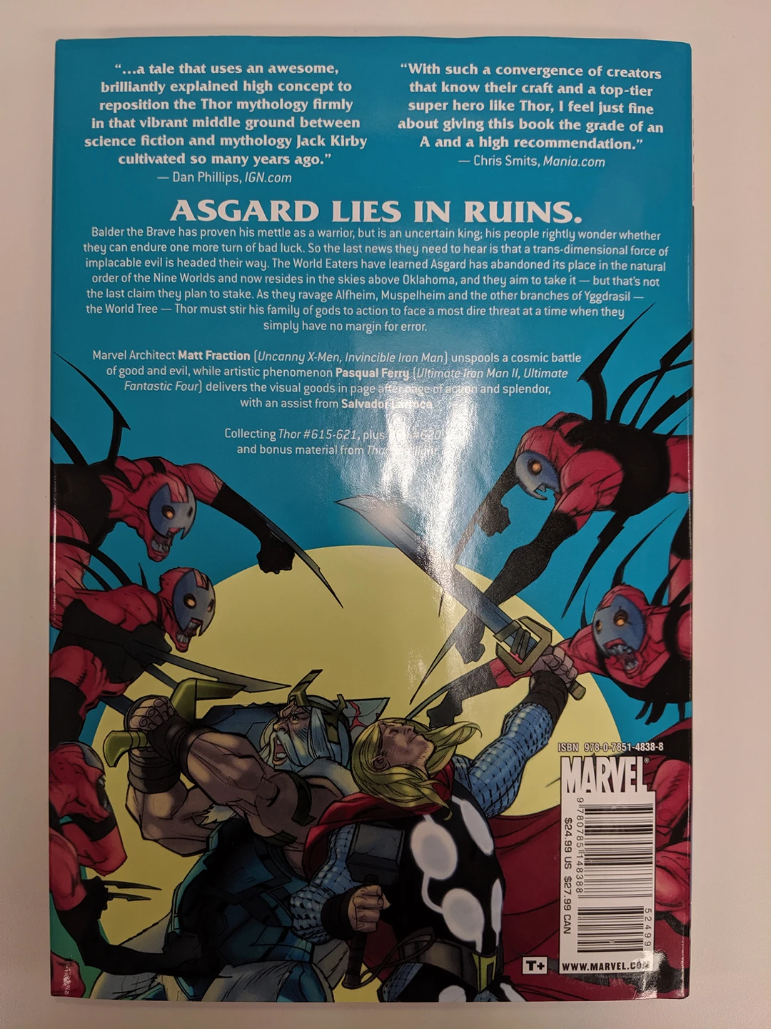 Thor: The World Eaters - Marvel 2011 Hardcover - photo 2
