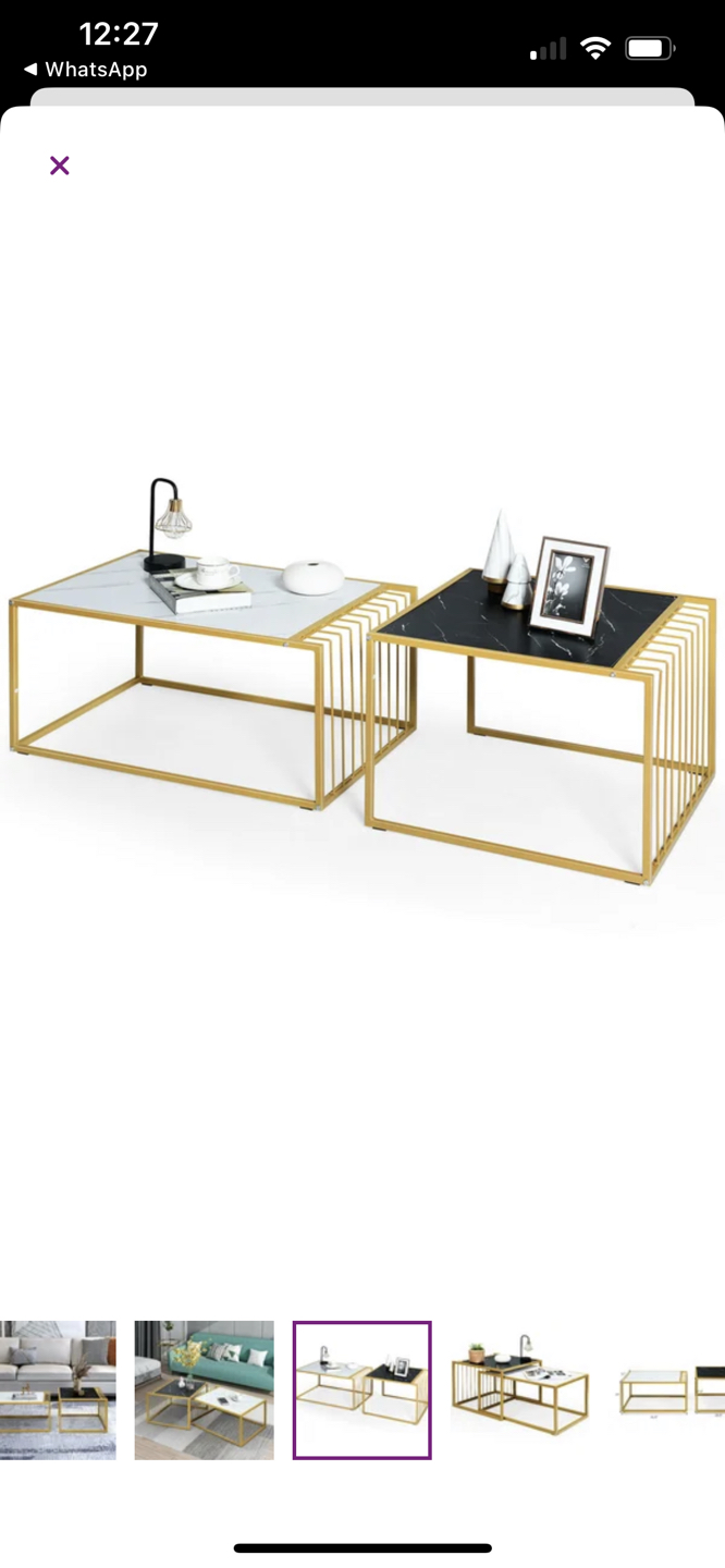 Wayfair Nesting Coffee Table - photo 3