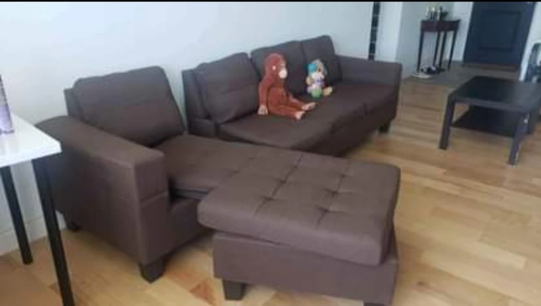 deep brown sectional sofa for SALE