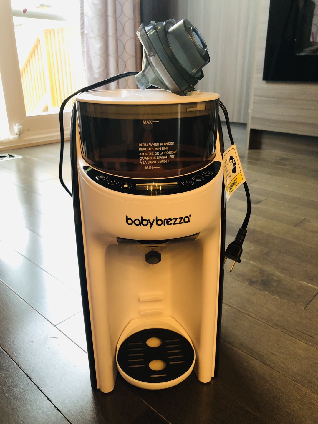 Baby Brezza Advanced with extra part
