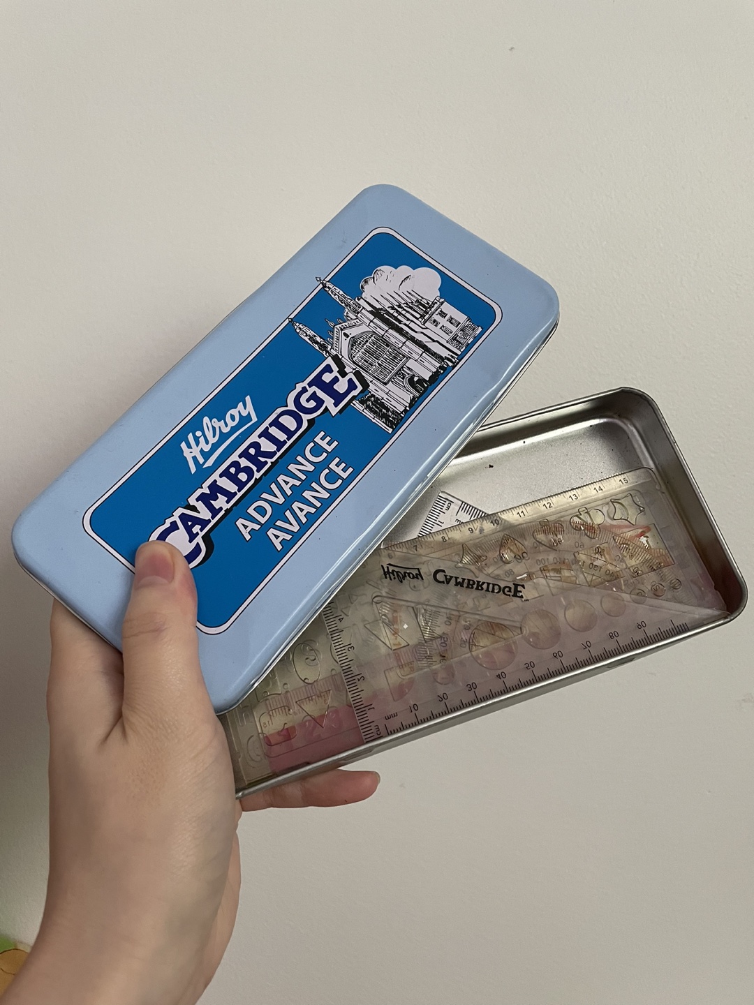 Various Rulers & Metal Box #freecycld thumbnail