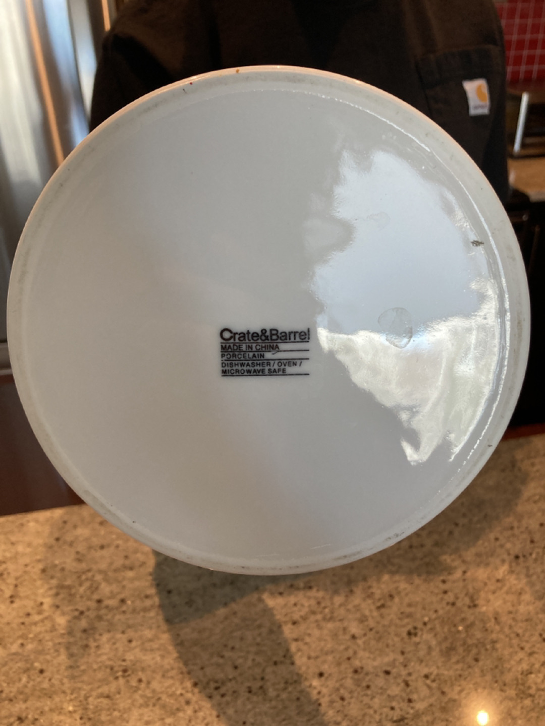 Crate and Barrel Porcelain Utensil Holder - photo 2