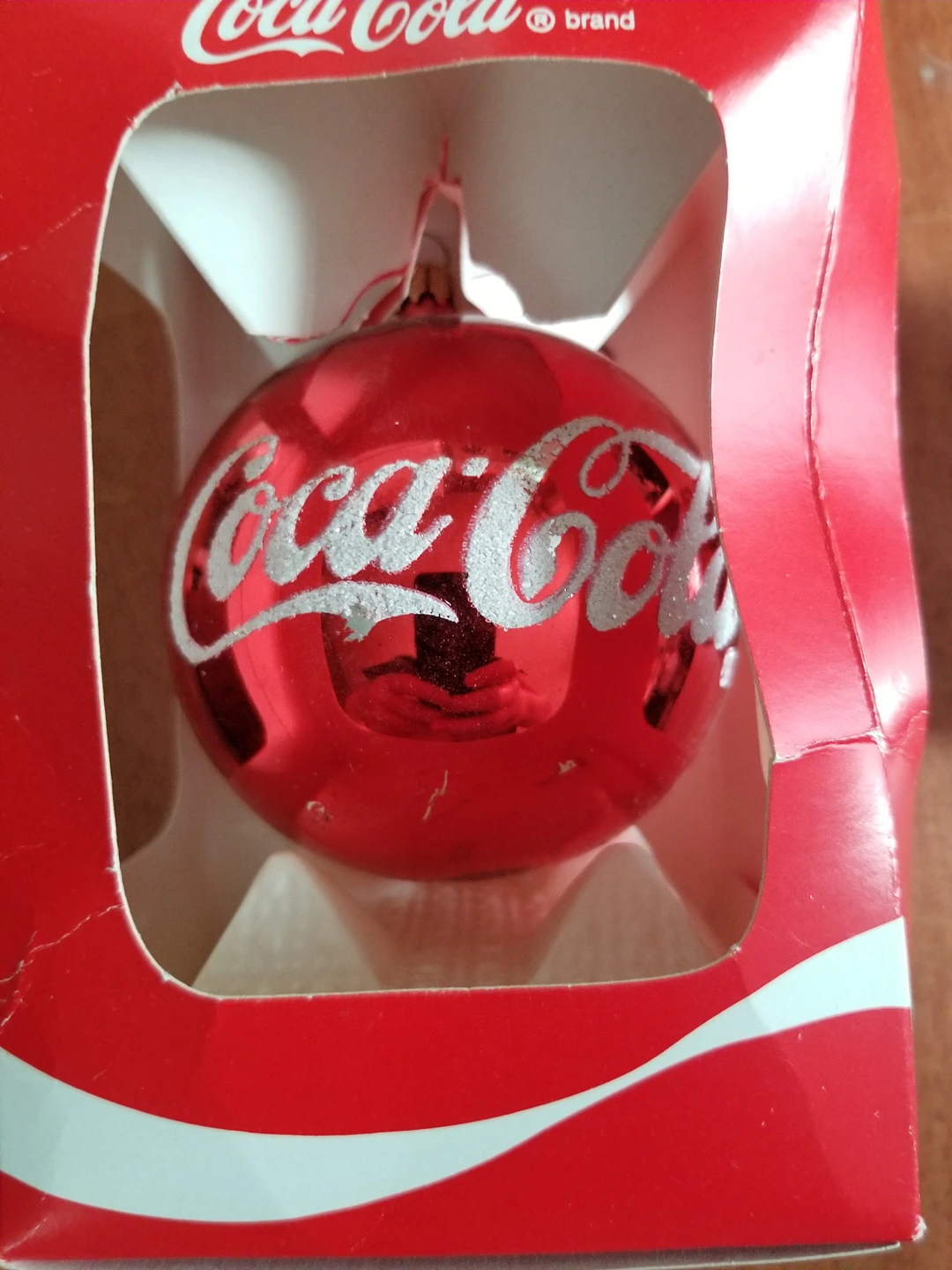 coca cola bear ornament
