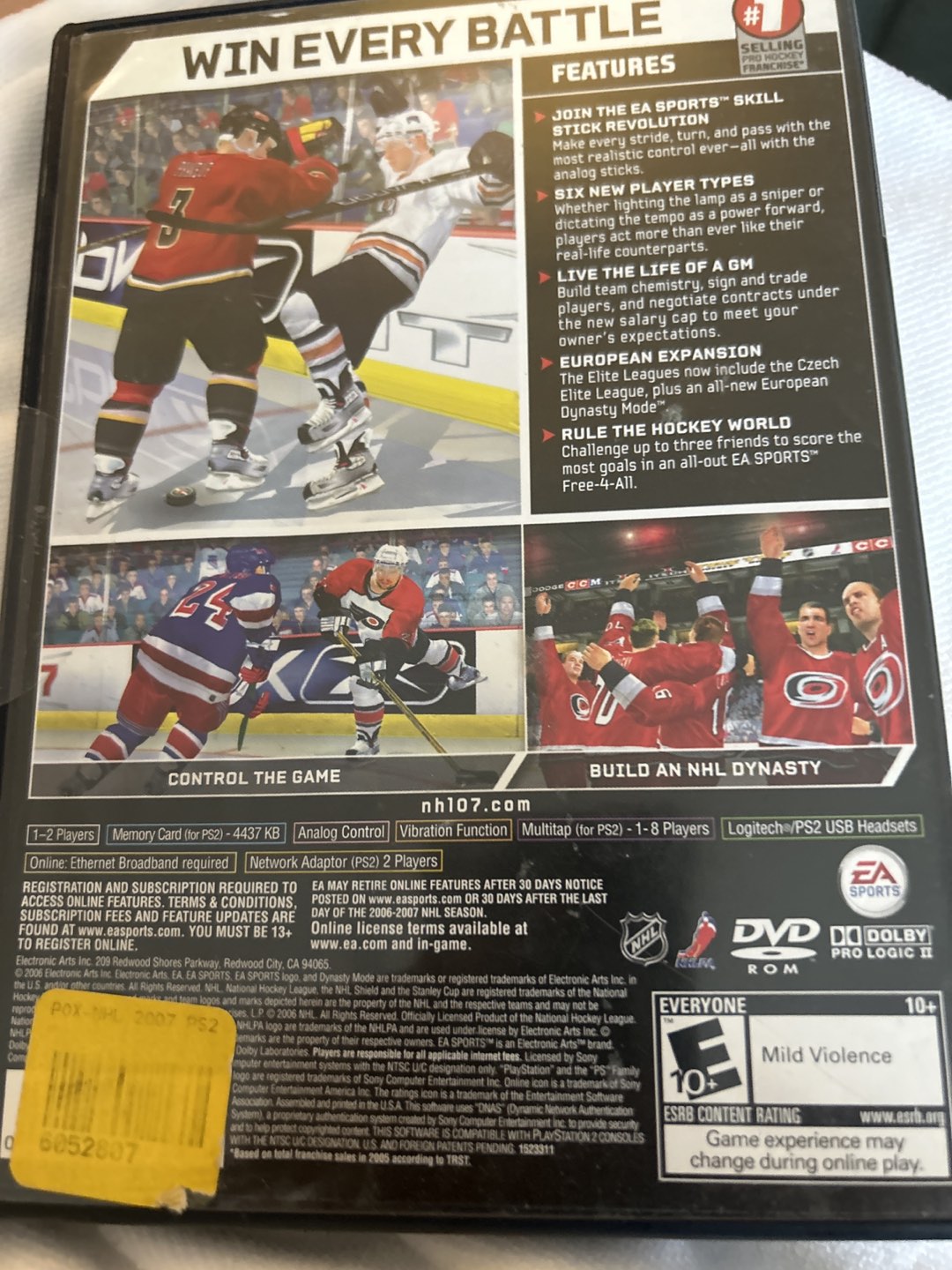 Ps2 nhl game  🥚 image indicator(2)
