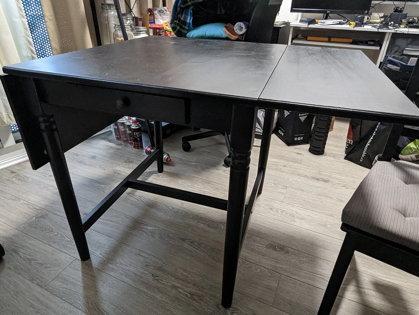 Ikea Ingatorp Dining Table with Chairs