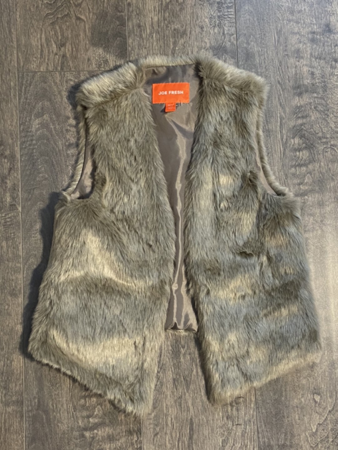 Fuax fur vest thumbnail