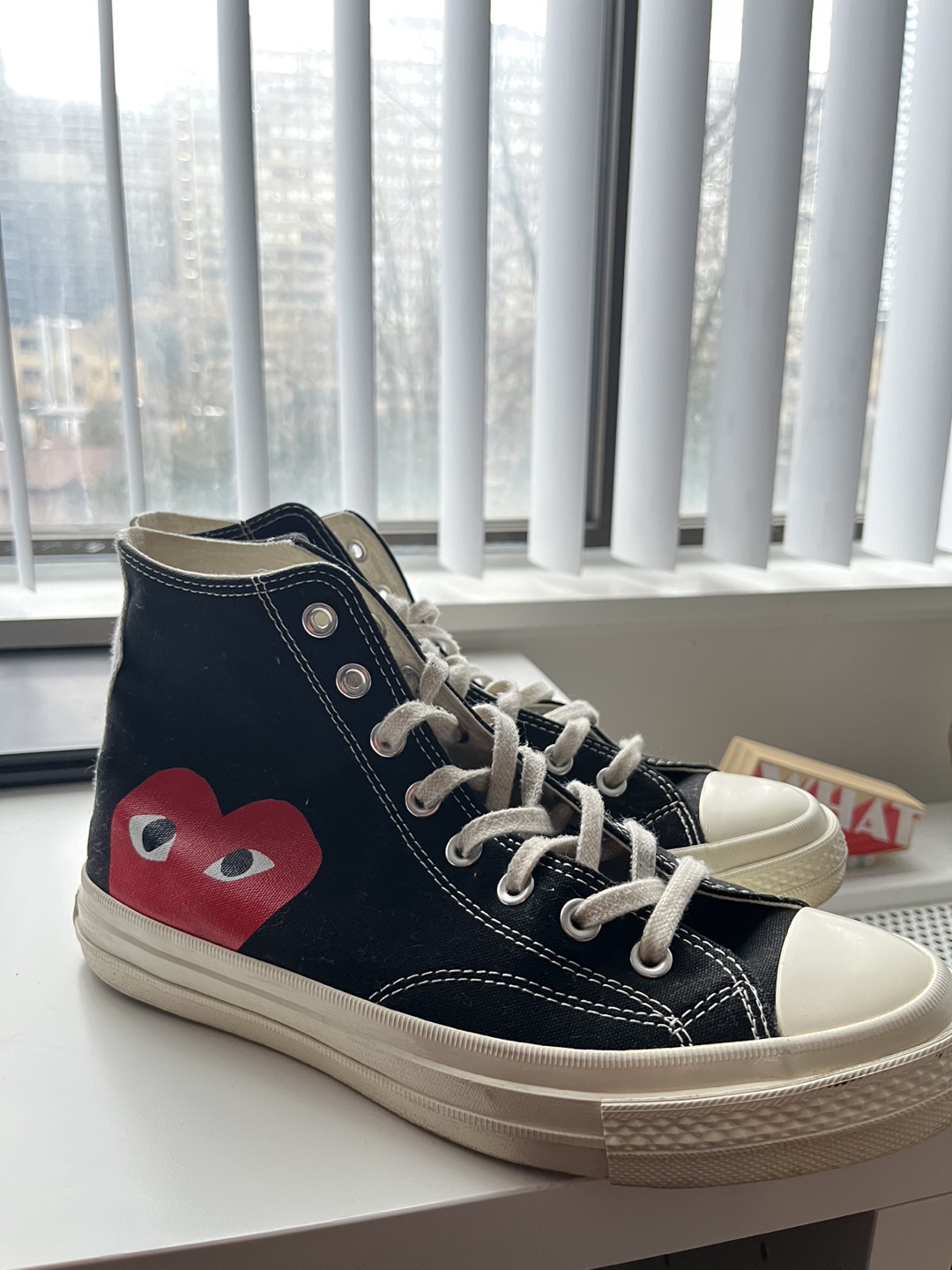 Comme des garcons Converse Black